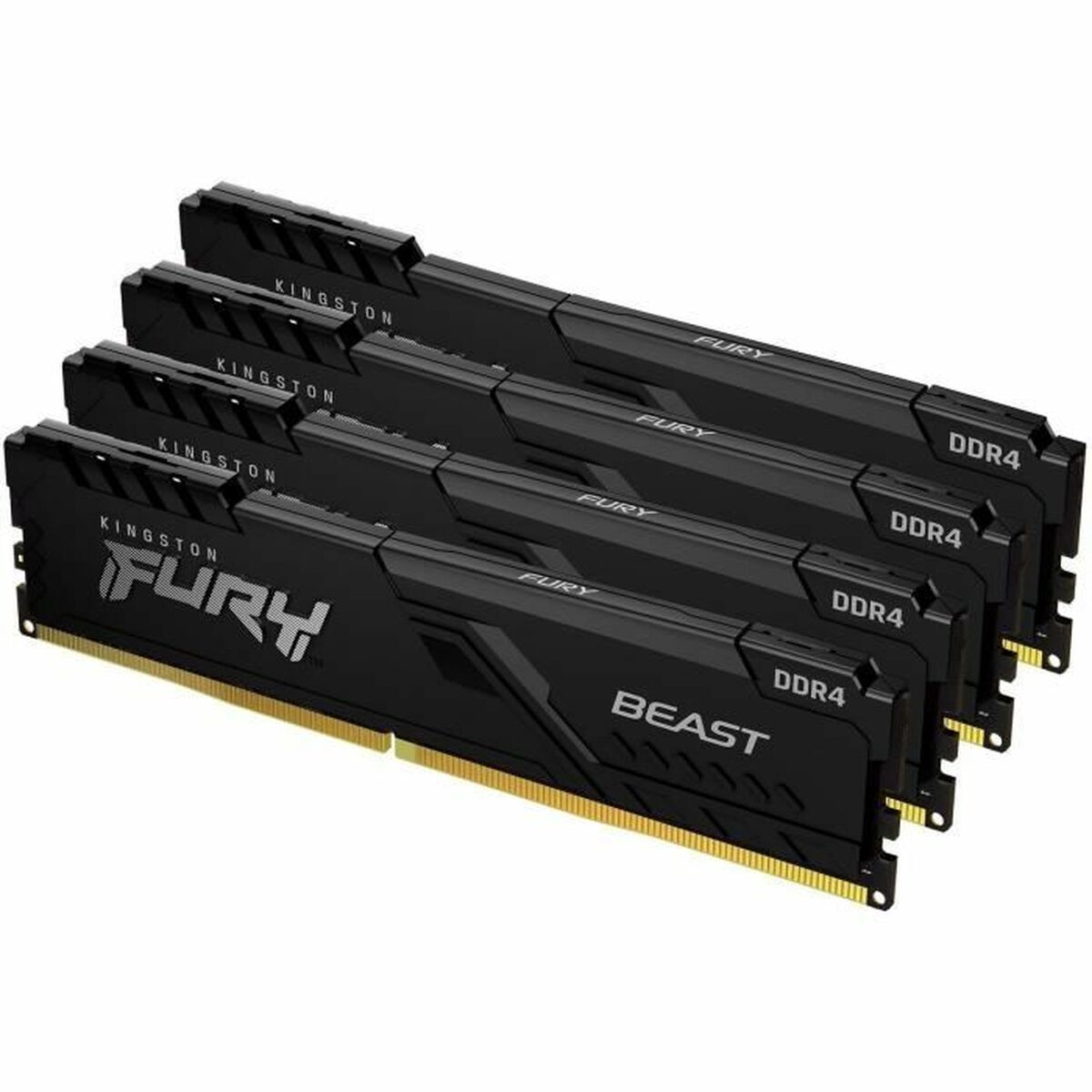 RAM Memory Kingston Beast 32 GB 128 GB DDR4 3200 MHz CL16