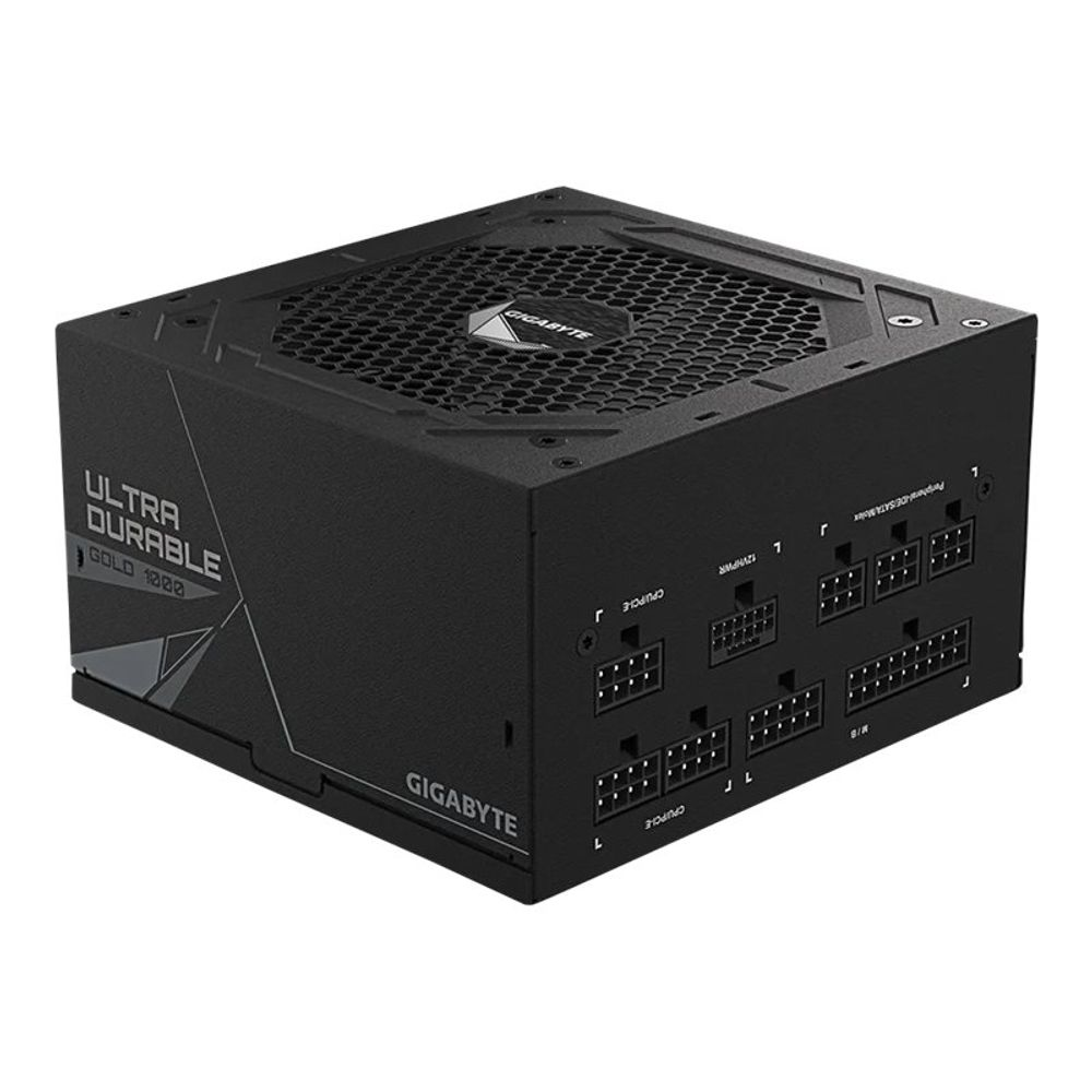 Gigabyte UD1000GM PG5 tápegység 1000 W 20+4 pin ATX ATX Fekete (GP-UD1000GM PG5 2.0)