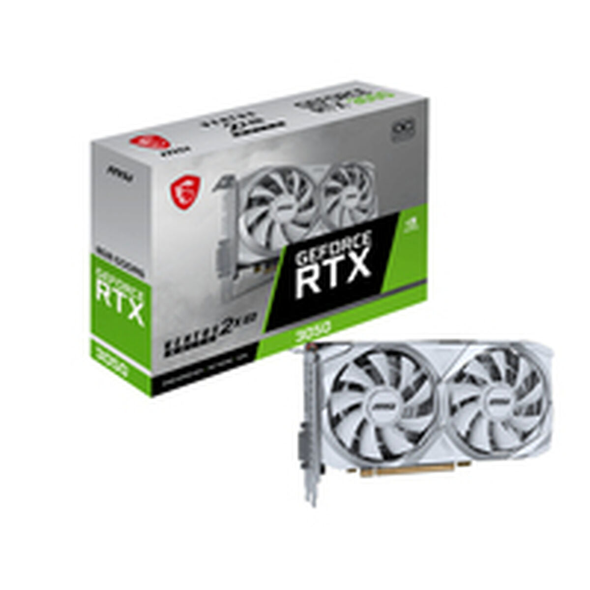 Case MSI Nvidia GeForce RTX 3050 8 GB GDDR6