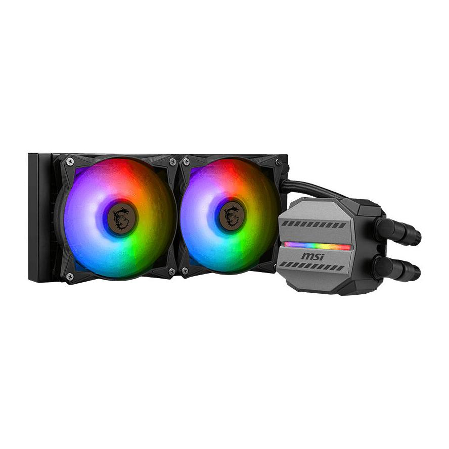 Cooler CPU MSI MAG CORELIQUID M240 Compatibil Intel/AMD, 240mm, full ARGB (306-7ZW4R14-813)-0