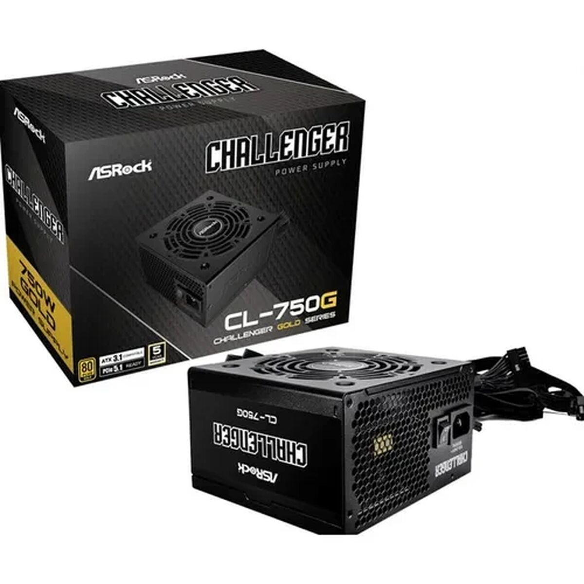 Power supply ASRock 90-UXC075-GNEAAA 750 W 80 Plus Gold