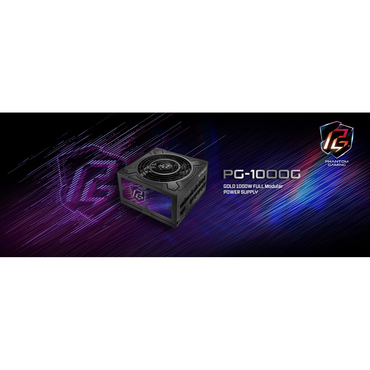 Power supply ASRock 90-UXP100-GFEAAB 1000 W 80 Plus Gold