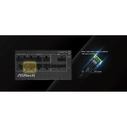 Power supply ASRock 90-UXP100-GFEAAB 1000 W 80 Plus Gold
