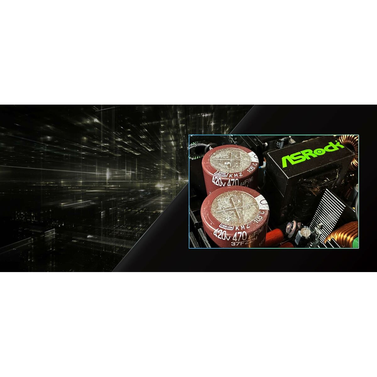 Power supply ASRock 90-UXP100-GFEAAB 1000 W 80 Plus Gold