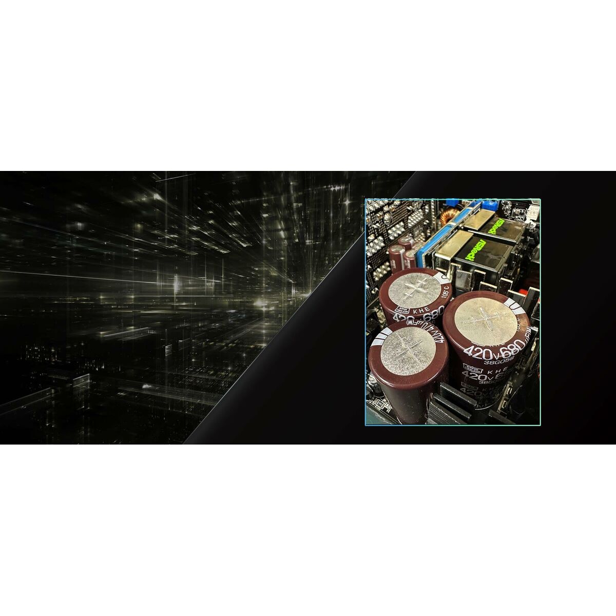 Power supply ASRock 90-UXP160-GFEAAB 1600 W 80 Plus Gold