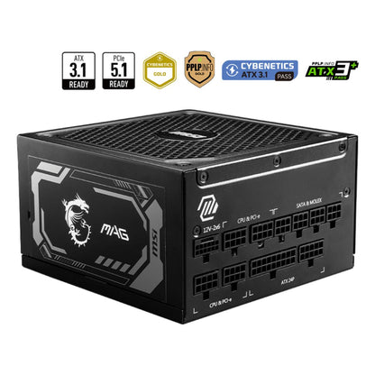 Power supply MSI 306-7ZP9B11-CE0 1000 W ATX 80 Plus Gold