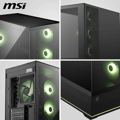 ATX Semi-tower Box MSI 306-7G28R21-JA4 Black