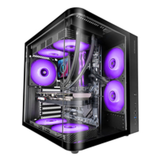 ATX Semi-tower Box Mars Gaming MCCURV Black