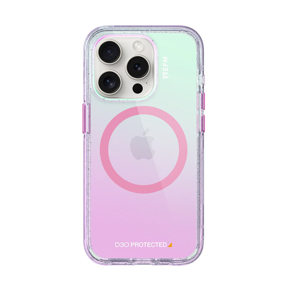 NNEDSZ EFM Aspen Case Armour with D3O BIO suits iPhone 15 Pro Max  - Glitter Pearl